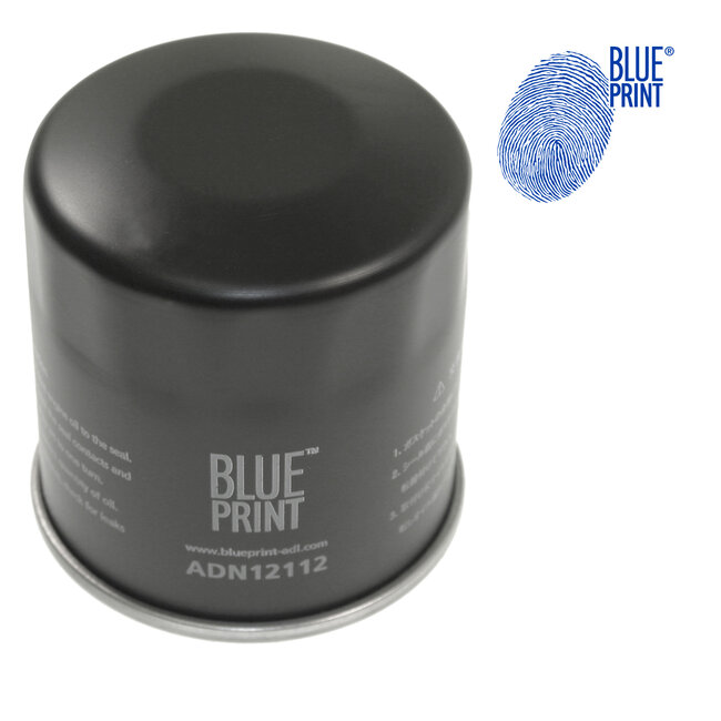 Blue Print Oil Filter - Case IH, Caterpillar, HITACHI, John Deere, Komatsu Ltd., Kubota, Landini, McCormick, New Holland, Yanmar - 114-6934, 119-66035150, 119660-35150, 1275229C2, 129-15035151, 15241-32040, 1627132090, 1959198C1, 1962769C2, 200073A1, 214129-150351,