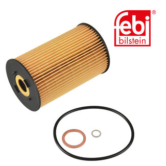 FEBI Bilstein Oliefilter met afdichtringen - Claas, Liebherr, Mercedes-Benz