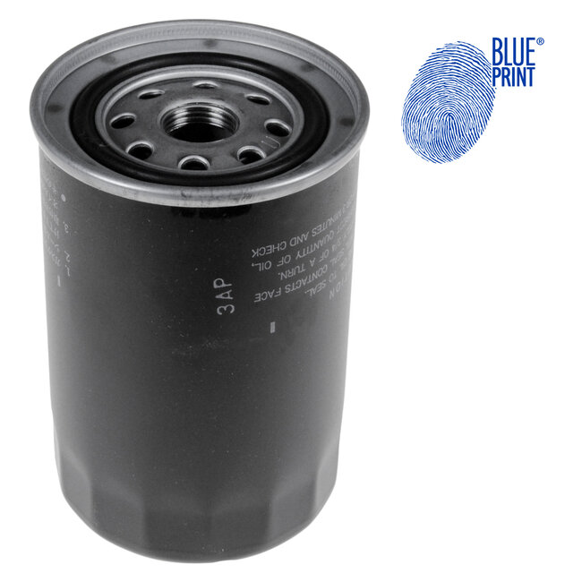 Blue Print Oil Filter - Caterpillar, John Deere, Komatsu Ltd., Massey Ferguson - 150-4140, 1520-81-3210, 1520-81-3270, 365-9419, 371E370M1, 81-7003, 9Y-4503, PK140-516190, PMLF3335, TCA10018, TY15592