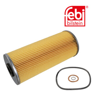 FEBI Oil Filter with seal rings - Case IH, Claas, Liebherr, Mercedes-Benz