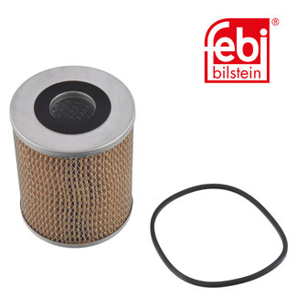 FEBI Oil Filter with seal ring - Case IH, Claas, Ford, Manitou, Massey Ferguson, Perkins, Steyr