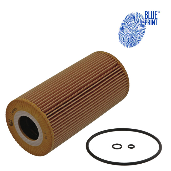 Oliefilter met afdichtringen - Fendt - ADG02131, F926202510010 | Binnendiameter: 36 mm | Buitendiameter: 83 mm | Filter type: filter insert | Hoogte: 169 mm | Voor voertuigen met emissienorm: Euro 6 (en andere)