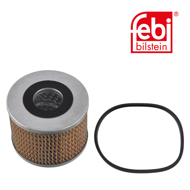 FEBI Bilstein Ölfilter mit Dichtring - Case IH, Massey Ferguson, Perkins, Valtra - 26540018, 2654094, 836119863, K-2107, K-902321