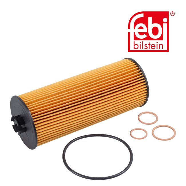 Oil Filter with seal rings - Claas, Deutz-Fahr, Fendt, HÜRLIMANN - 02931095, 04252248, 2931095, 4252248, 545953, 5459530, F716200510020