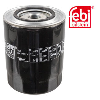 FEBI Bilstein Oil Filter - AGCO, Case IH, Challenger, Deutz-Fahr, Fendt, Massey Ferguson, McCormick, New Holland, Steyr, Steyr, Valtra