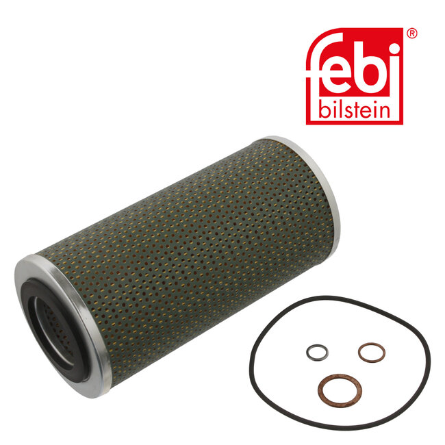 FEBI Bilstein Ölfilter mit Dichtringen - Case IH, Claas, Liebherr, Massey Ferguson - 0001336290, 01336290, 10224238, 1336290, 3371420R1, 5507784, 5602073, 560207308, 7002915, AMO41905