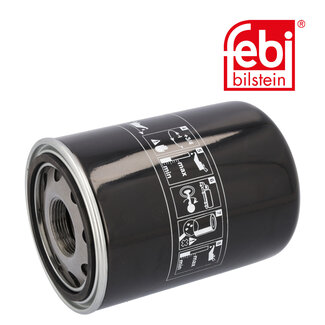 FEBI Bilstein Oil Filter - BOMAG, Caterpillar, Claas, JCB Landpower, Komatsu Ltd., Liebherr, Renault