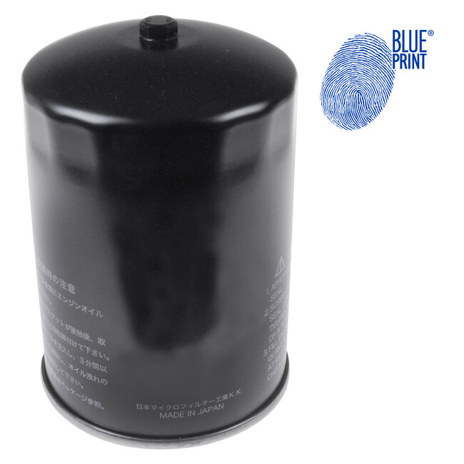 Blue Print Oil Filter - AGCO, Case IH, Caterpillar, HITACHI, HÜRLIMANN, JCB Landpower, Komatsu Ltd., Kubota, Lamborghini Trattori, New Holland, Same - 08/000001, 1132006451, 1132401601, 132-40168, 1873100700, 1909130, 1909130, 1909130CDS, 1909130MP, 47425202, 841604