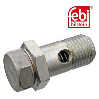 FEBI Bilstein Overloopklep voor brandstofinspuitpomp - Case IH, Fendt, New Holland