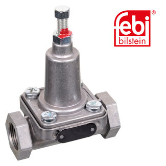 FEBI Bilstein Overflow Valve for compressed air system - Liebherr, Mercedes-Benz, Steyr