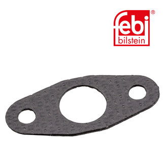 FEBI Bilstein Gasket for oil return pipe at exhaust turbocharger - Liebherr -Liebherr