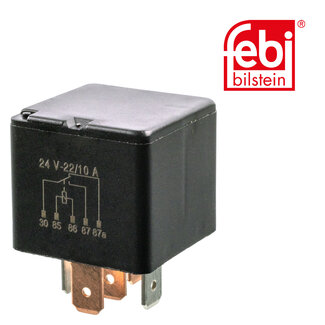 FEBI Bilstein Relais - Case IH, Caterpillar, Deutz-Fahr, Fendt, JCB Landpower, John Deere, Liebherr, Massey Ferguson, Steyr