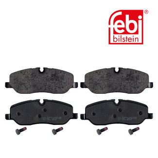 FEBI Bilstein Brake Pad Set with bolts - Massey Ferguson, New Holland -Massey Ferguson, New Holland