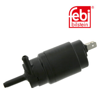 FEBI Bilstein Washer Pump for windscreen washing system - AGCO, Case IH, Claas, Deutz-Fahr, Fendt, John Deere, Landini, Linde, Massey Ferguson, New Holland, Same, Steyr