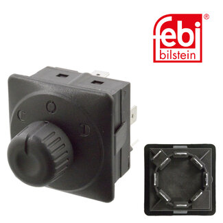 FEBI Bilstein Switch for mirror adjustment - Claas, Fendt, John Deere -Claas, Fendt, John Deere