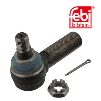FEBI Bilstein Spurstangenendstück mit Kronenmutter und Splint - Case IH, Claas, JCB Landpower, John Deere, Massey Ferguson, Renault