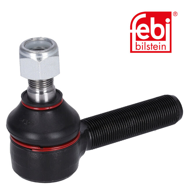 FEBI Bilstein Tie Rod End with nut - Landini, Massey Ferguson -Landini, Massey Ferguson - 1821234M91, 1821234M91, 182524M91, 182534M1, 1833676M91, 847451M91, 884701M91, 884701M92