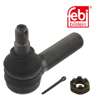 FEBI Bilstein Tie Rod End with castle nut and cotter pin - Case IH -Case IH