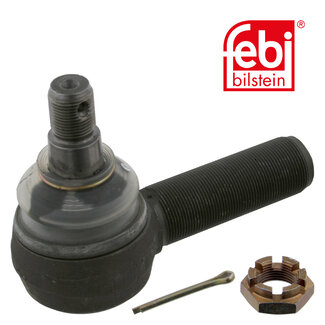 FEBI Bilstein Tie Rod / Drag Link End with castle nut and cotter pin - New Holland -New Holland