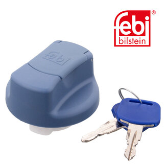 FEBI Bilstein Fuel Filler Cap for AdBlue® tank, with key - John Deere -John Deere