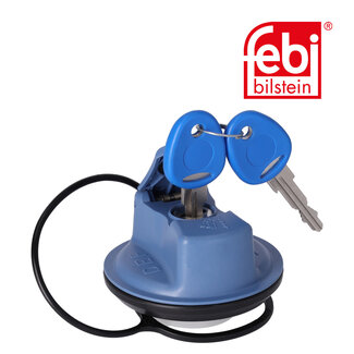 FEBI Bilstein Fuel Filler Cap for AdBlue® tank, with key - Fendt -Fendt