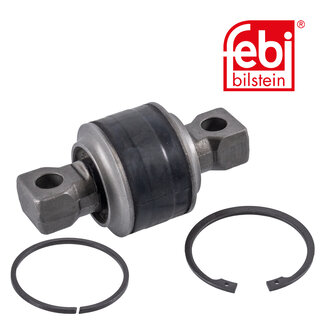 FEBI Bilstein Achsstrebenlager mit Sicherungs- und Distanzring - Case IH, JCB Landpower, Liebherr
