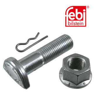 FEBI Bilstein Cup Head Bolt with wheel nut and cotter