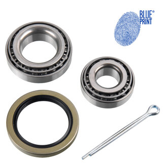 Blue Print Wheel Bearing Kit with shaft seal and cotter pin - Massey Ferguson -Massey Ferguson