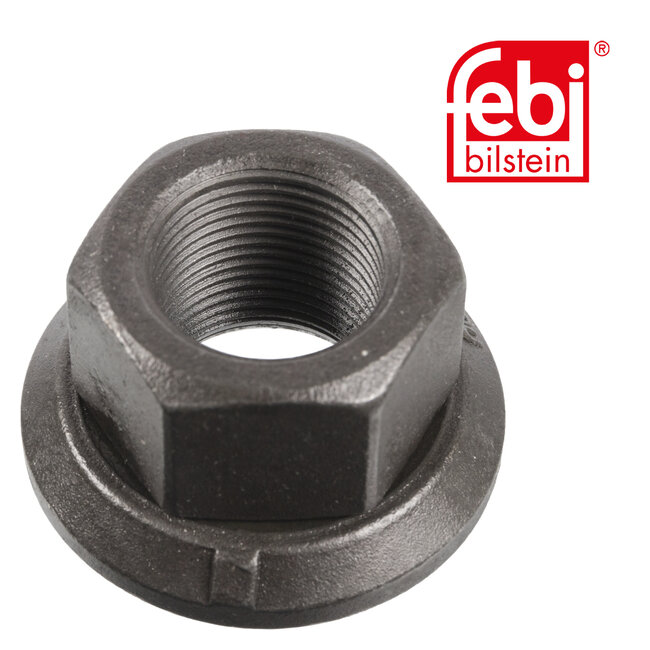 FEBI Bilstein Wheel Nut with thrust plate - Case IH, Fendt, Massey Ferguson, New Holland - 85808266, X435612000000