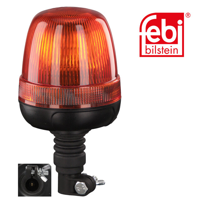 FEBI Bilstein Beacon for pole mounting - Case IH, Caterpillar, Claas, Deutz-Fahr, Fendt, JCB Landpower, John Deere, Jungheinrich, Komatsu Ltd., Kubota, Liebherr, Linde, Manitou, Massey Ferguson, New Holland, Same, Steyr, Still - 007752, 0080167100000, 04414773, 0707481
