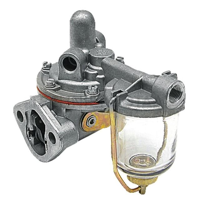 GRANIT Diaphragm feed pump - 3801823, K908819, K311938 | Version: 2 holes, Hole spacing: 45 mm, Flange to lever end: 2.5 mm, Thread: 1/2" UNF x 20 | Thread: ½” UNF x 20