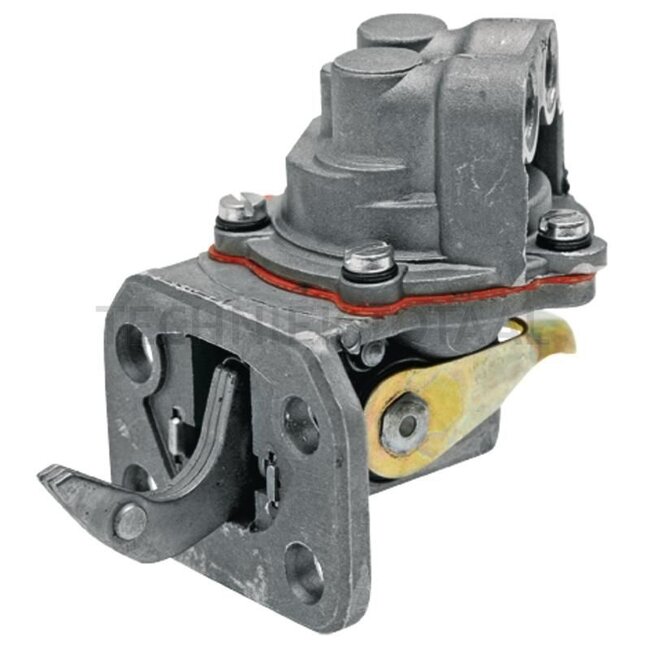 GRANIT Diaphragm feed pump - 3801987, 296265A1, 1300080739, 4222090M91, 3637292M91, ULPK0004, 2641712, 130300080739 | Version: 4 holes, Vertical hole spacing: 25 mm, Horizontal hole spacing: 45 mm, Flange to lever end: 27 mm