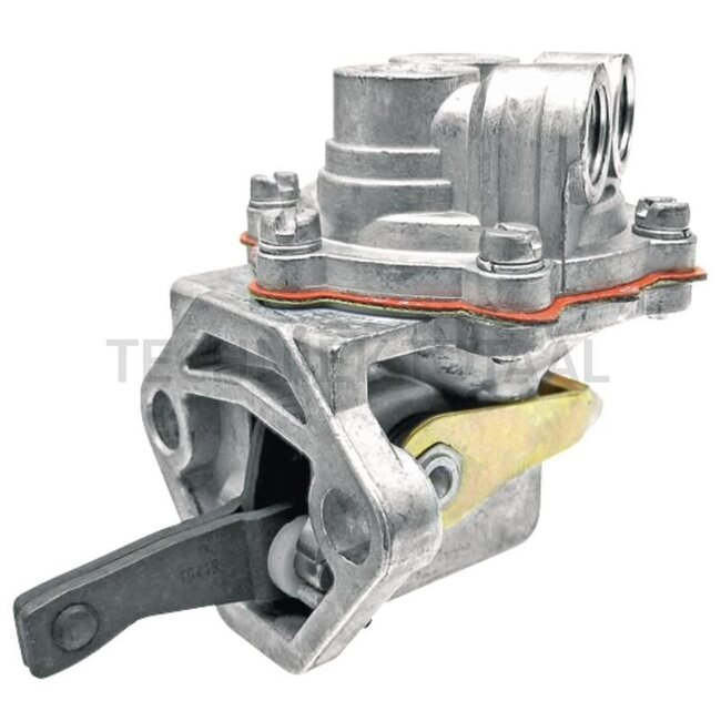 GRANIT Membran-Förderpumpe - 3802615, 994102, 994127 | Ausführung: 2 Bohrungen, Lochabstand waagerecht = 44 mm, Flansch bis Ende Hebel = 34 mm