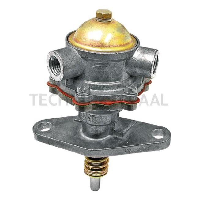 GRANIT Diaphragm feed pump - 3802685, 4175630 | Version: 2 holes, Horizontal hole spacing = 80 mm, Flange to lever end = 43 mm