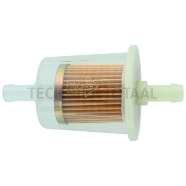Fuel filter 10,5 mm, height 100 mm, connection 2x straight | WK32/7, RT19