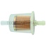 Fuel filter 10,5 mm, height 100 mm, connection 2x straight | WK32/7, RT19