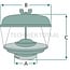 Cycloonfilter A 66 mm, B 168,9 mm, C 174,4 mm | H001251