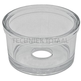 GRANIT Filter glass - Dimensions (mm): Outer Ø 93, hole Ø 25, height: 52.5