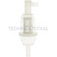 GRANIT Kraftstofffilter - 8001000, FF015, RT4, WK31/5(10)-SAP1, RT 4, WK 31/5 (10)-SAP1, AL67975 | C: 30 mm | D: 37 mm | F: 8 mm | G: 8 mm | H: 105 mm | Anschluss: 1x abgewinkelt, 1x gerade, 8 mm | Anschluss: 1x abgewinkelt, 1x gerade, 8 mm | Außen-Ø: 37 mm | Hö