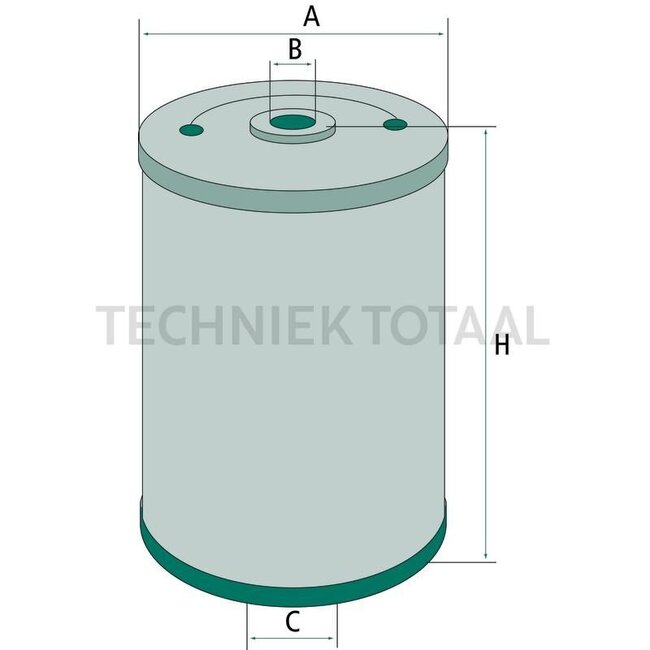 GRANIT Fuel filter outer-Ø 65 mm, inner-Ø 14 mm, height 120 mm | 716847R91