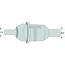 GRANIT Kraftstofffilter - 8001029, WK32(10), H104WK, RT18 | F: 6/8 mm | G: 6/8 mm | H: 142 mm | Anschluss: 2 x gerade | MANN-Nr.: WK32 | Crosland-Nr.: 710 | Fleetguard-Nr.: - | Beschreibung: passend für WK 32 (10)