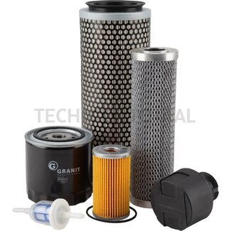 GRANIT Servicesatz Filtration Motor Kubota D 1403