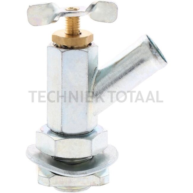 GRANIT Ablasshahn - 11043909, 898799H | Gewinde: Ø 16 mm, Schlauchanschuss Ø 14 mm | Beschreibung: passend für Case IH:  248, 258, 268, 278, 385, 485, 584, 585, 684, 685, 743, 743XL, 745S, 745XL, 784, 785, 844S, 844XL, 845XL, 856XL, 884, 885, 946, 955, 955XL, 95
