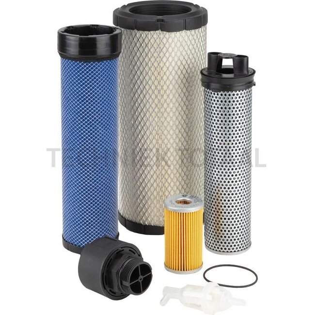 GRANIT Service kit To fit Schäffer - 11046802 | To fit: Schäffer | To fit type: 3350, 3360, 3450, 3460, 3550, 3550 T, 3550 T/SLT, 3560, 3560 T, 3560 T/SLT, 4250, 4260, 4350, 4350 Z, 4360, 4460, 4560 T | Engine: Kubota V 2403 M, Kubota V 2403 M-T | Set consisting