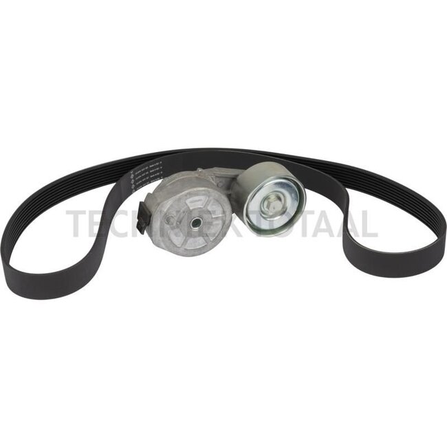 GRANIT Belt kit - 11316478, J911563 + 2855622 | Version: For main belt drive | Contents: Belt, belt tensioner | Belt length: 1537 mm | Ribs: 8 n