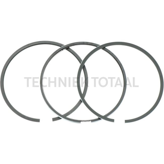 GRANIT Zuigerverenset 3 veren, Ø: 104 mm, 2,8 mm (trapeziumring) / 2,4 mm / 4 mm - 11415745, 8094845, 8094739, 8093881