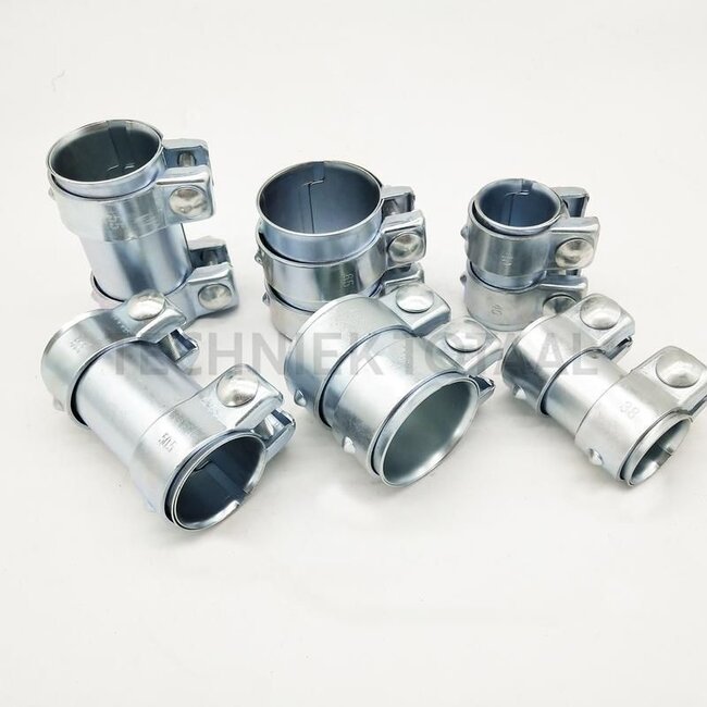 GRANIT Pipe connector - Inner Ø (mm): 51. Length (mm): 125. Material: galvanised