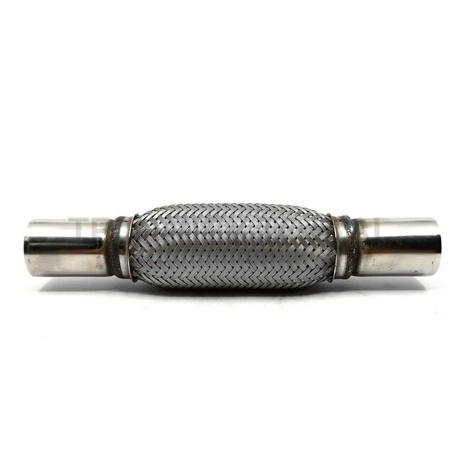GRANIT Flexrohrverbinder mit Anschlussrohr, beidseitig - 11422265 | Innen-Ø: 45 mm | Außen-Ø Flexteil (mm), Toleranz +/- 3mm: 74 | Länge: 230 mm | Länge Flexteil: 150 mm | Menke-Nr.: 221552