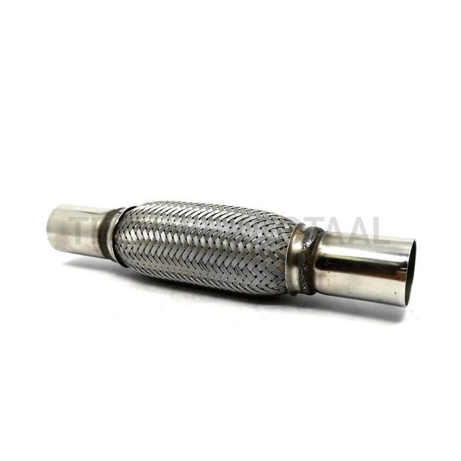 GRANIT Flexrohrverbinder mit Anschlussrohr, beidseitig - 11423757 | Innen-Ø: 60 mm | Außen-Ø Flexteil (mm), Toleranz +/- 3mm: 87 | Länge: 200 mm | Länge Flexteil: 115 mm | Menke-Nr.: 221553
