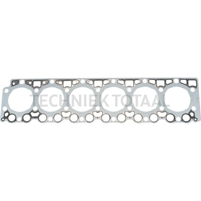 Cylinder head gasket 2 Bohrungen - 11646719, 4900689, 174.893, F934201210500 | Thickness: 1,25 mm | Ø: 109,5 mm | Notes: For piston projection of 0.41 mm to 0.5 mm | Material: Metal/elastomer gasket | Engine types: TCD2013 L06